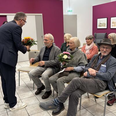 Er&ouml;ffnung Sonderausstellung Hella Horstmeier, Dieter Kr&auml;mer und Andreas R&ouml;ssiger