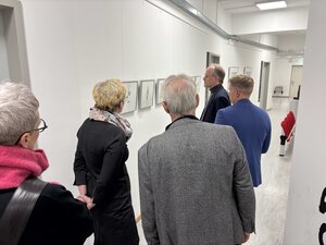 Er&ouml;ffnung Sonderausstellung Hella Horstmeier, Dieter Kr&auml;mer und Andreas R&ouml;ssiger