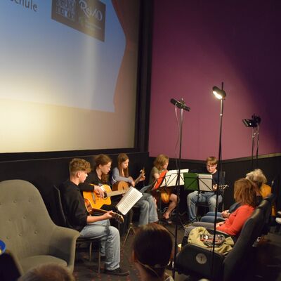 Musikalische Umrahmung durch Schüler der Kreismusikschule