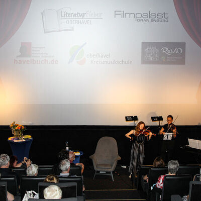 Literaturfieber im Filmpalast Oranienburg