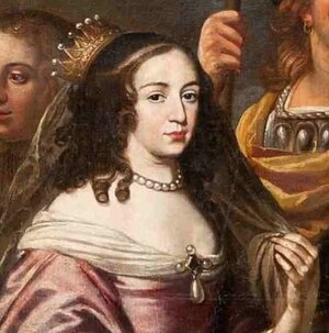Louise Henriette - Ausschnitt aus "Allegorie auf die Gr&uuml;ndung Oranienburgs"